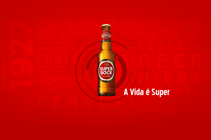 Super Bock website preview